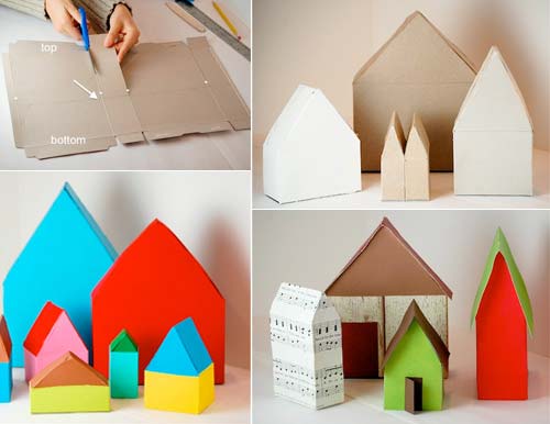 Cereal Box House Project