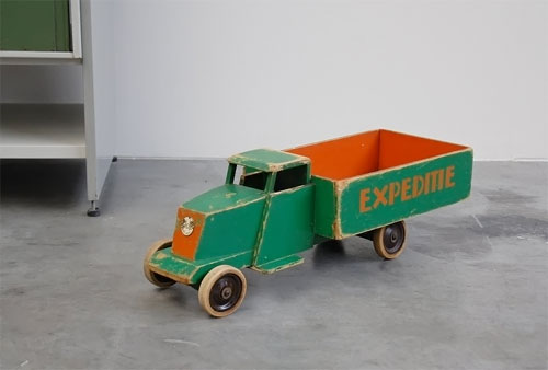 vintage wooden toy trucks