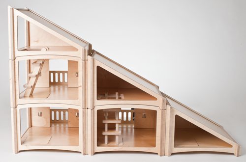 Stackhouse Wooden Dollhouse