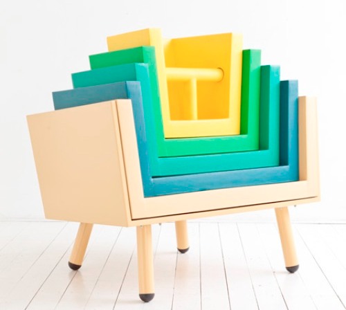 Stacking Throne Kids Chair