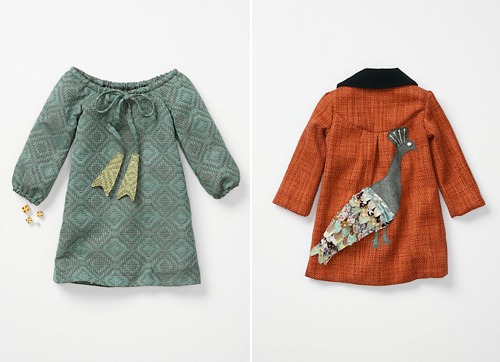 handmade charlotte children's clothes at anthropology