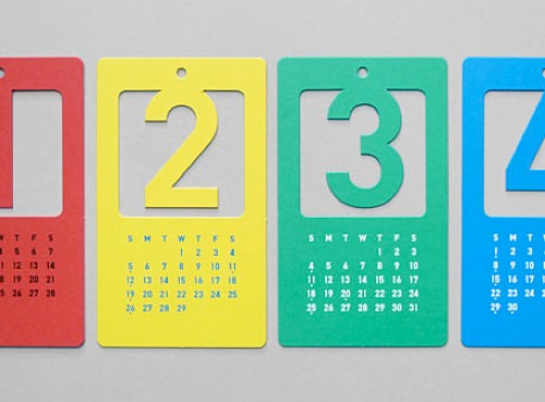 2012 Cut Out Calendar by Present & Correct