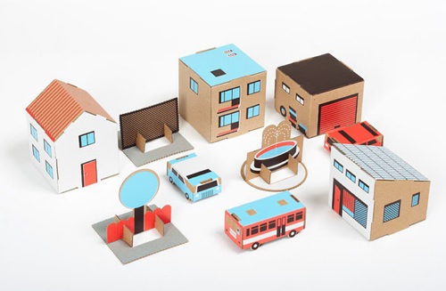 1-cardboard-towns Cardboard Towns