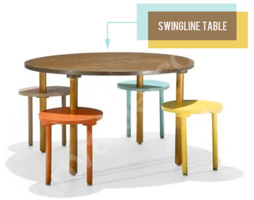 swingline table for children by henry glass