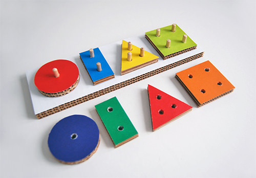 DIY Cardboard Learning Toys