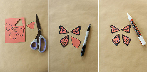 DIY Wind-Up Paper Butterflies