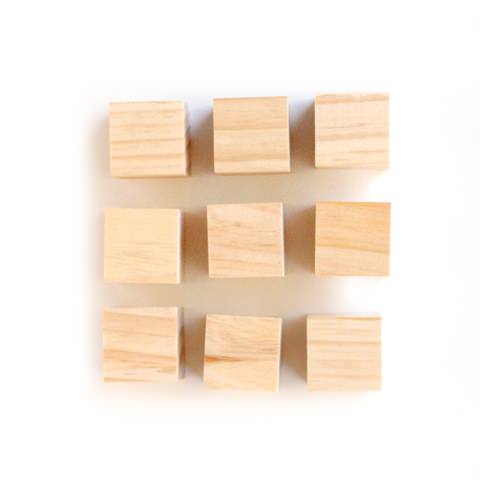 diy wood blocks