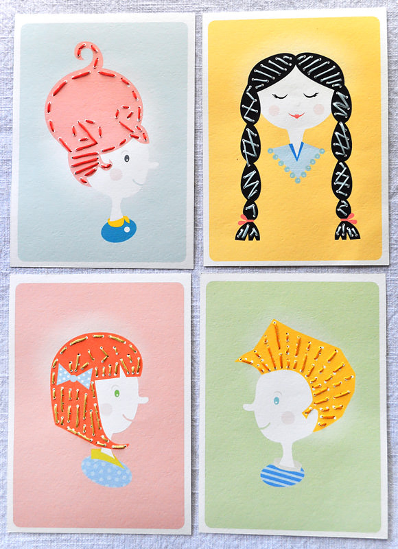 DIY Printable Sewing Cards for Kids