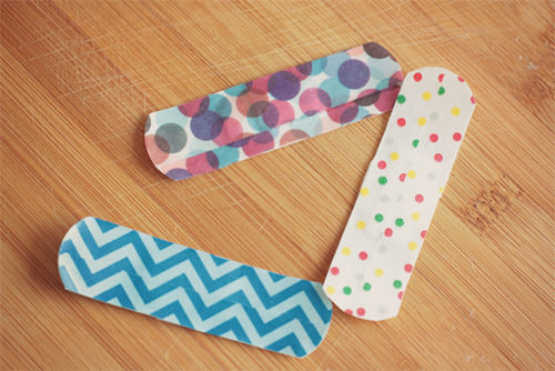 DIY Washi Tape Band-Aids for Kids