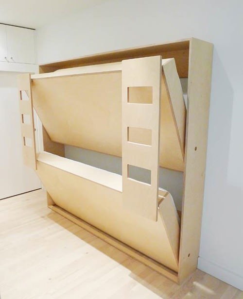 Double Murphy Bunk Beds for Kids