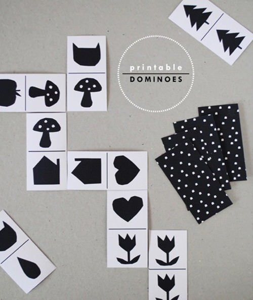 Printable Dominoes for Kids