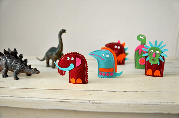 handmade finger puppets