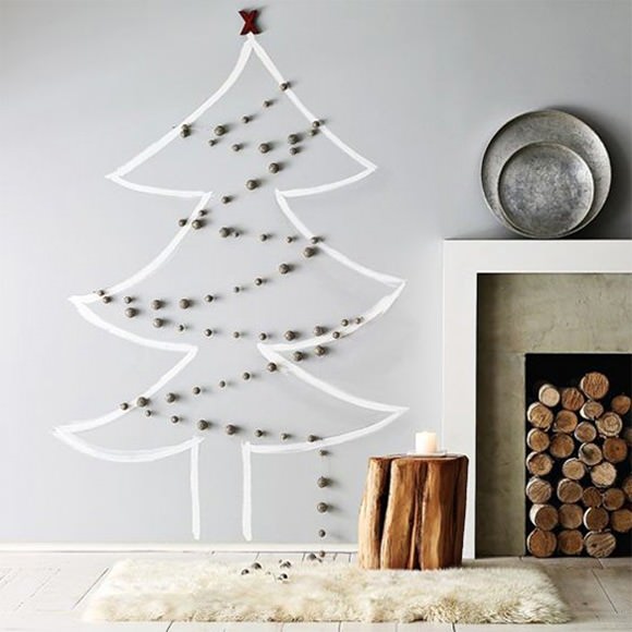 DIY Christmas Tree Silhouette