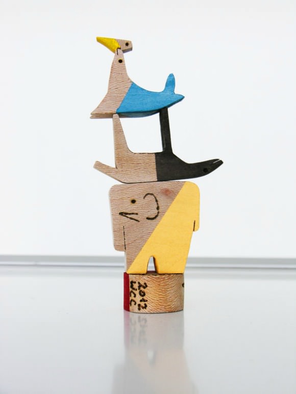 Modern Toys on Etsy - CircoCirco Circus Stacking Toy by Watermelon Cat Company