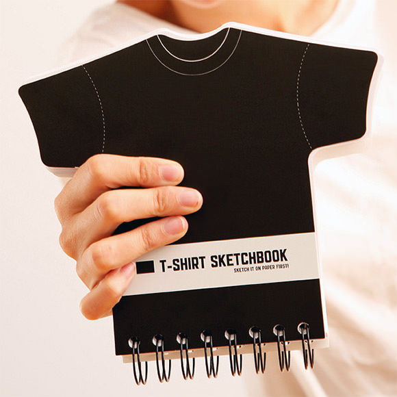 A Sketchbook for designing t-shirts!