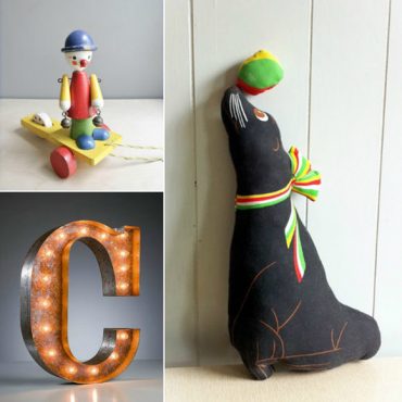 Etsy Finds: Circus Themes for Kids Rooms | Handmade Charlotte