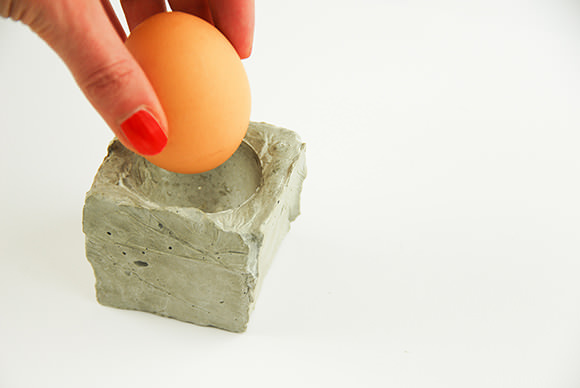 DIY Concrete Egg Bunker