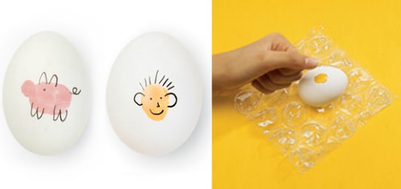 Finger Print Eggs by KoKoKo Kids