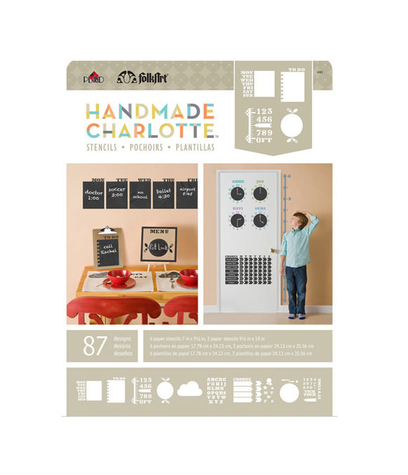 Handmade Charlotte Stencils
