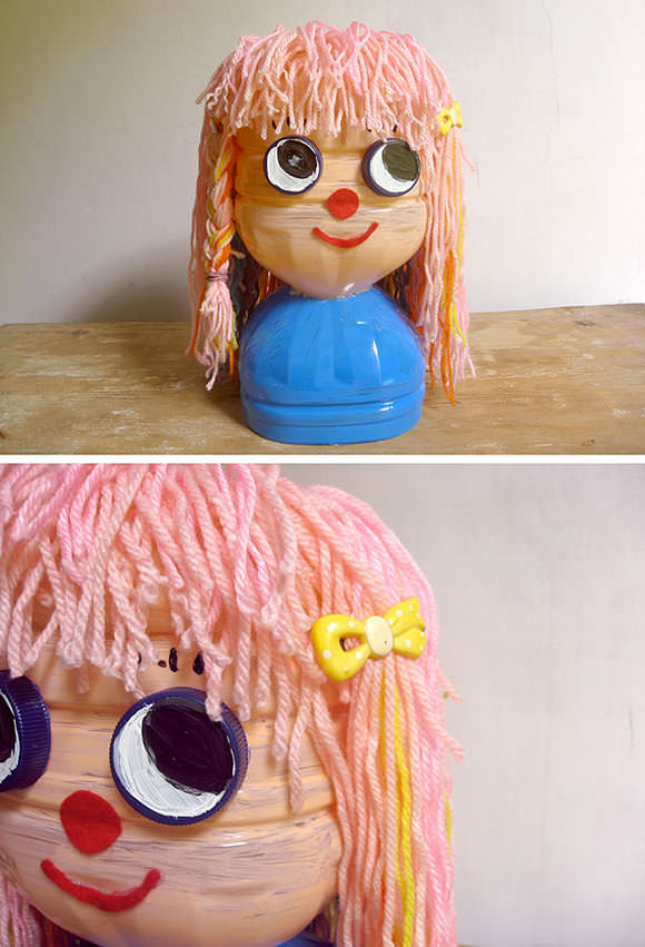 recycled dolls