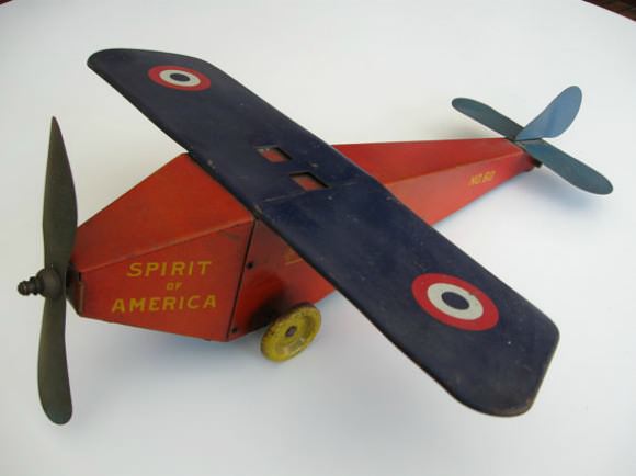 vintage toy planes