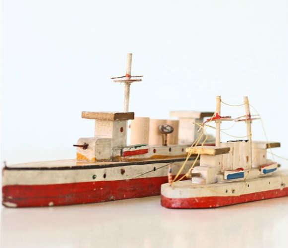 Wood Sorting Puzzle Boat Plantoys PT5432