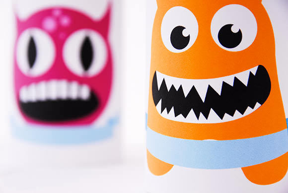 Monster Tin Can Place Card Printables