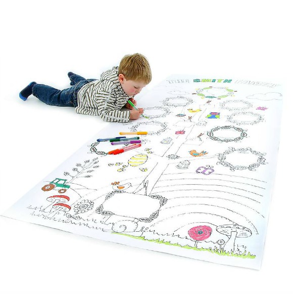 Giant Color-In Family Tree Poster for Kids
