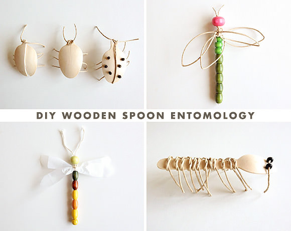 Make The Coolest Wooden Spoon Bugs Ever