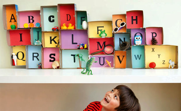 Back-To-School DIY: Build an alphabet museum to let your child associate letters an objects