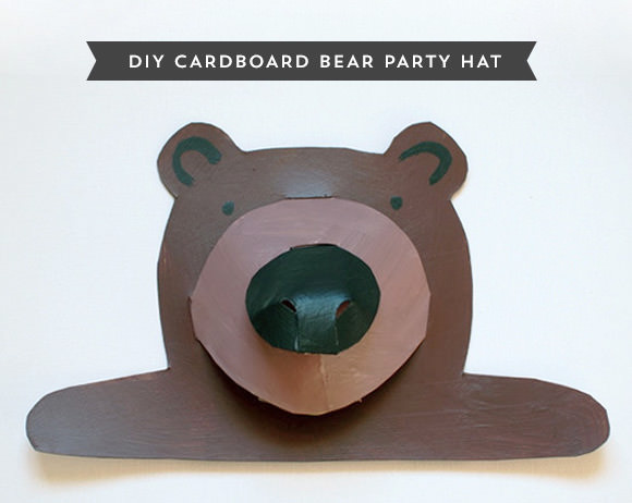 DIY Recycle Cereal Box Party Hat