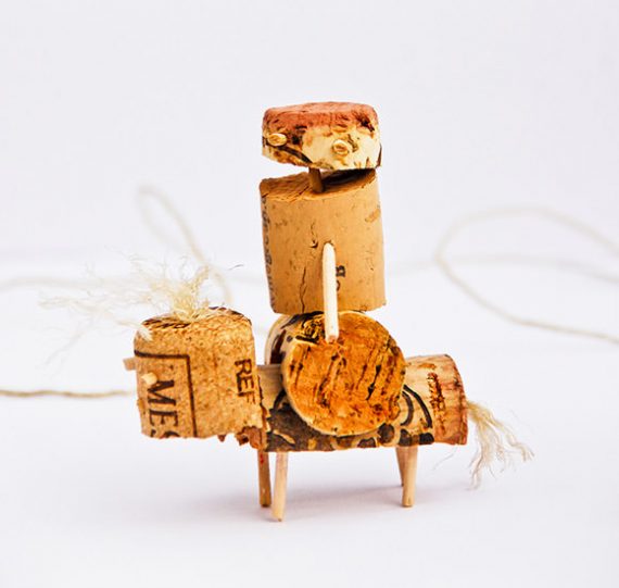 DIY Cork Animals Handmade Charlotte