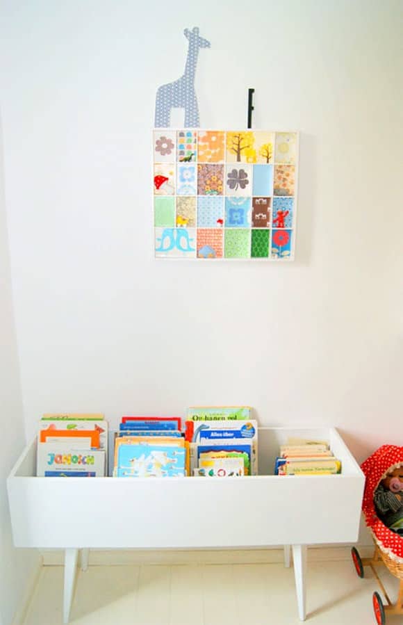 ;DIY Book Bin for Kids (made from a drawer)