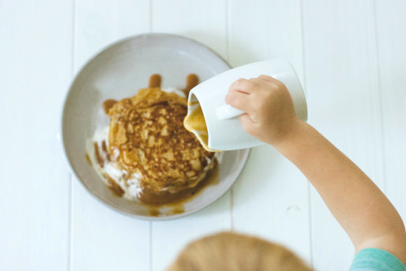 Recipe: Caramel Apple Pancakes