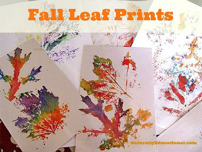 DIY Fall Leaf Prints
