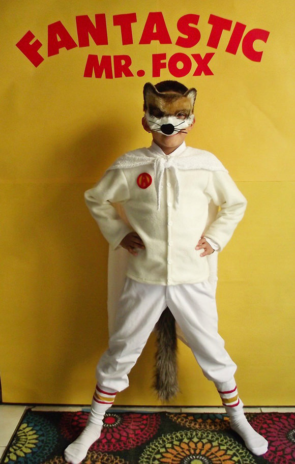 Kids Fantastic Mr Fox Style Mask 