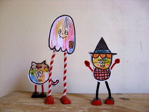 DIY Pipe Cleaner Puppets
