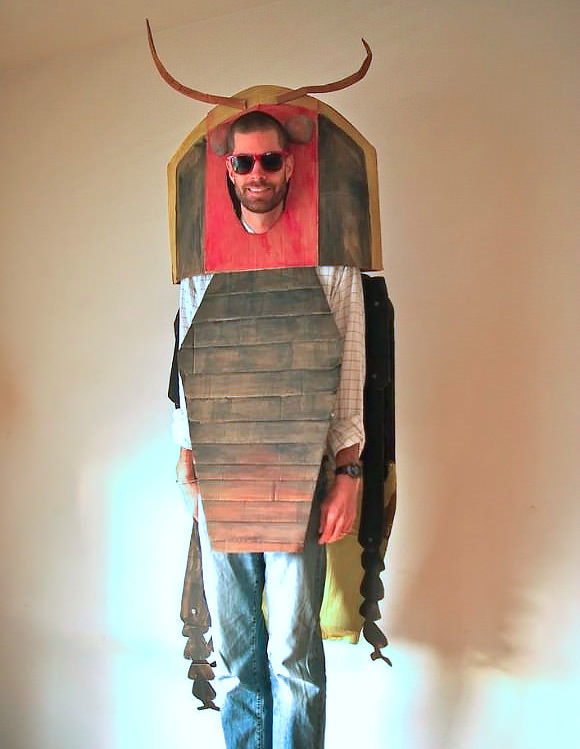 DIY Cardboard Costume by The Cardboard Collective