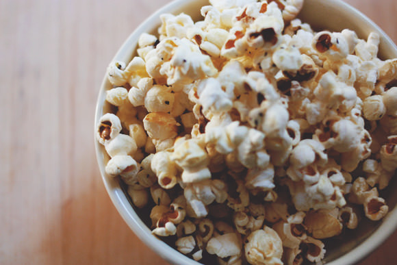 Buttery Herbed Popcorn Recipe