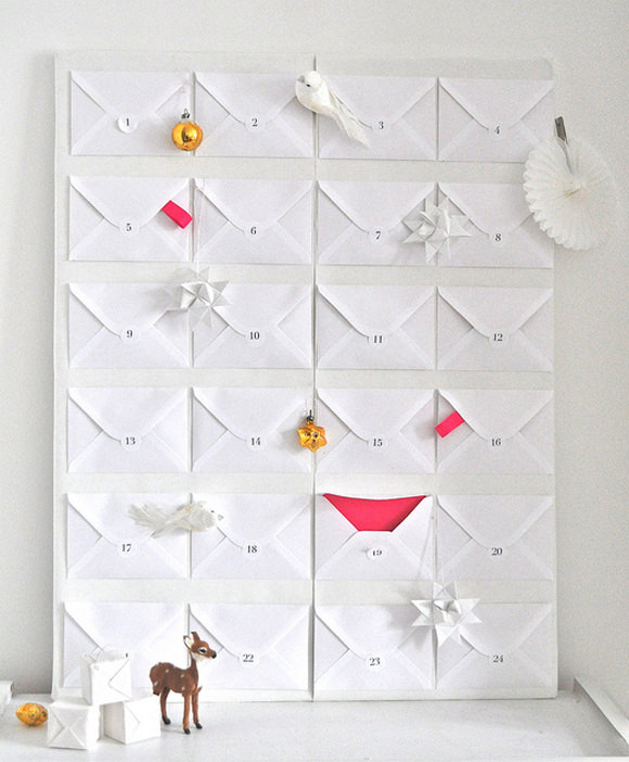 DIY Envelope Advent Calendar