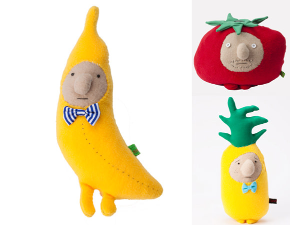 fruit plushies