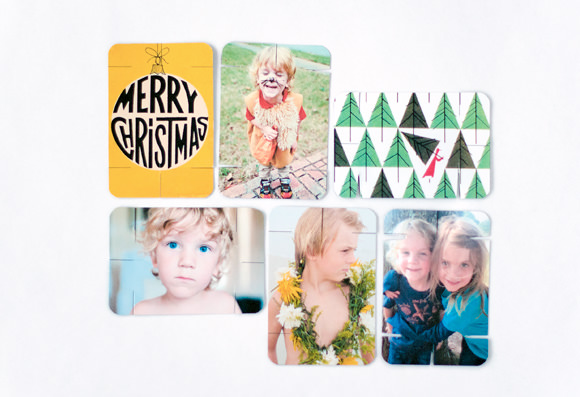DIY Holiday Stacking Photo Cards