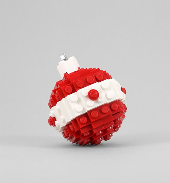 DIY LEGO Christmas Ornament Tutorial
