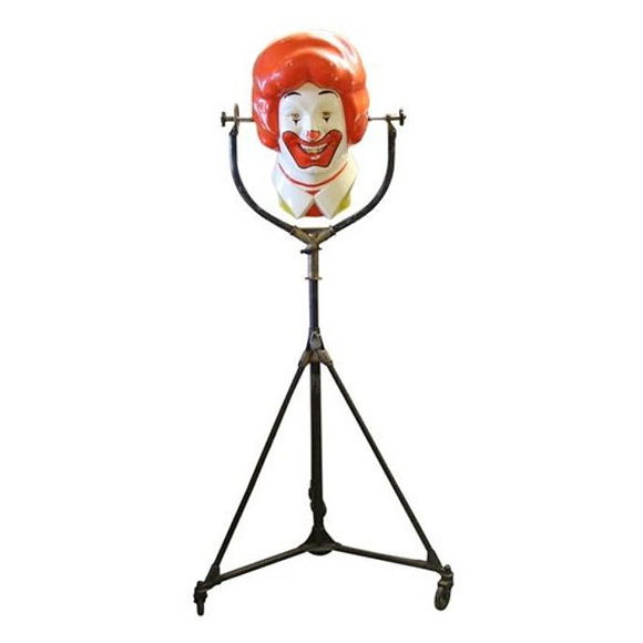 Vintage Repurposed Ronald McDonald Lamp (via Chairish)