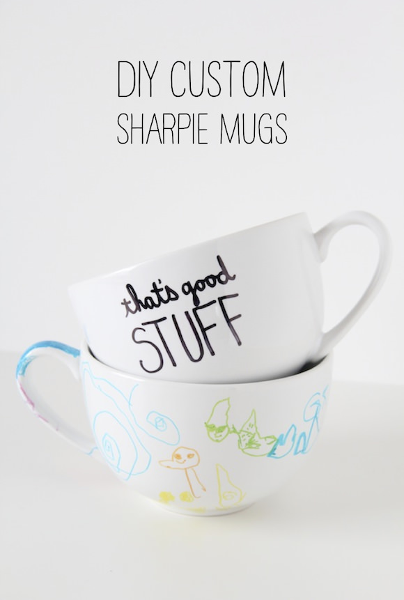 Diy Personalized Sharpie Mugs