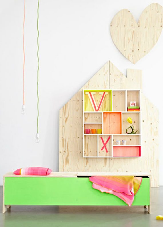 Kid's Rooms Decorating With Plywood Handmade Charlotte