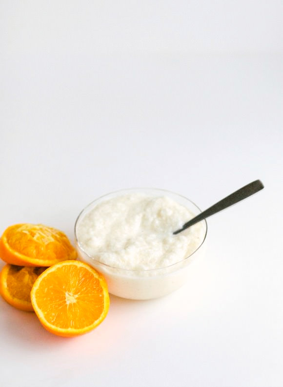 Orange Dreamsicle Ice Cream Recipe (made from snow!)