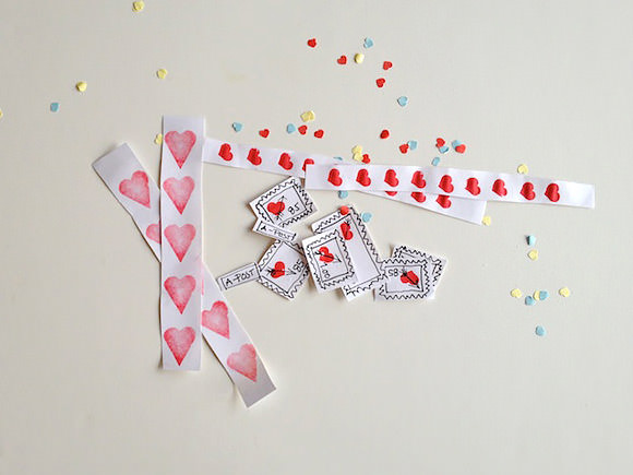DIY Valentine's Day Stationery