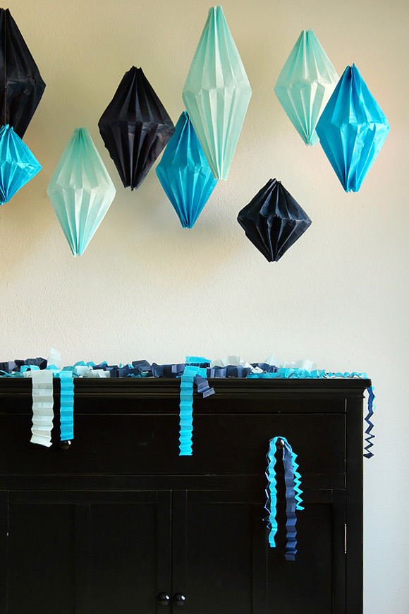 6 Easy Diy Paper Party Decorations