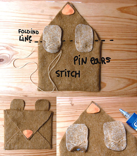 DIY 3-Minute Animal Pouches